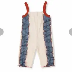 ネネンネウ　nennen neu ロンパース　フリル　バースデイ　サロペット