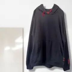 n1【ボクラワークス777】ロングパーカー/ドルマン オーバーサイズ 楽 一点物