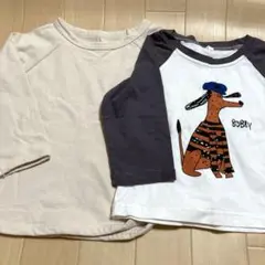 90サイズ　長袖 tシャツ カットソー セット