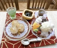 ミニチュアフード　甘味　和スイーツ　セット