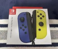 Switch joy-con ブルー ネオンイエロー 新品未使用