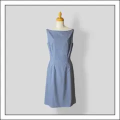 【LANVINcollection】美品 ウールカシミヤワンピース