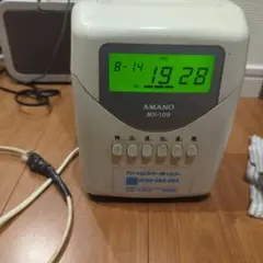 AMANO MX-100 デジタルタイマー　タイムカード