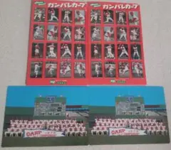 広島銀行100周年カープ記念マッチ 1979年 ガンバレカープ 記念写真セット