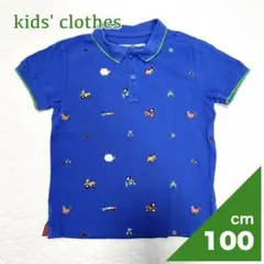 【2点購入150円引】ネクスト　アニマルポロシャツ 《3-4yrs・104cm》