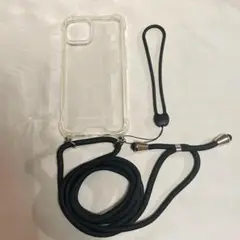 iPhone13ケース シリコン ストラップつき