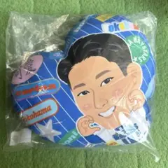 松尾汐恩　ハート型クッション　ガルフェス　ベイスターズ
