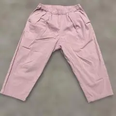 クロップドパンツ　110 ピンク