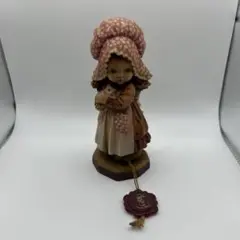恥ずかしがり屋　アンリ　ANRI　サラケイ　イタリア　13ｃｍ　箱付き Yahoo!オークション -「アンリサラケイ木彫り人形」の落札相場
