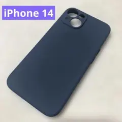 iPhone 14 スマホケース 紺色