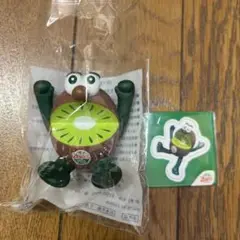 キウイキャラクター フィギュアとステッカーセット