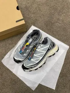 SALOMON XT-6 Heritage Gray スニーカー26.5cm