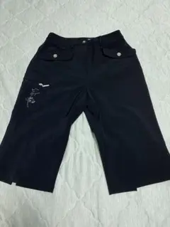 Munsingwear レディースショートパンツ サイズ7 ネイビー