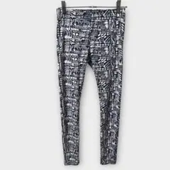 HOLLISTERスパッツ（XS）レギンス　紺色×白　伸縮性あり　a1555