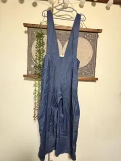 デニムサロペット