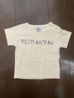 美品 着画あり プチバトー 18m/81cm Tシャツ