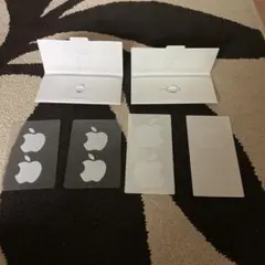 【新品未使用】iPhone ステッカー8枚とSIMカードピンのセット