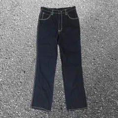 70s 80s ビンテージ　denim 濃紺