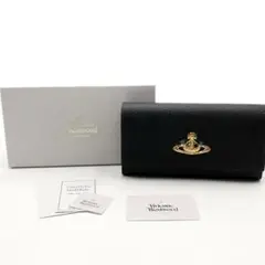 超美品 ヴィヴィアンウエストウッド 長財布 二つ折り 11-250923
