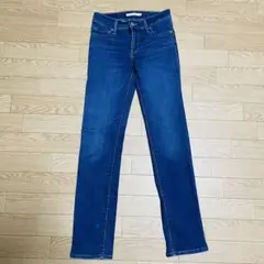 リーバイス　Levi’s　312 シェーピングスリム　デニム　ブルー　W24