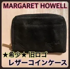 旧ロゴ★MARGARET HOWELL マーガレットハウエル レザーコインケース