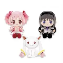 魔法少女まどかマギカ　まどマギ　まどか　ほむら　キュゥべぇ　　お手玉ぬいぐるみ