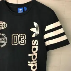adidas オリジナルス　プリントデザイン Tシャツ　L　K2505005