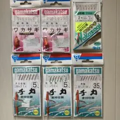 ワカサギ仕掛け 6個セット