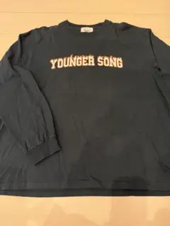Younger Song 黒 長袖 Tシャツ