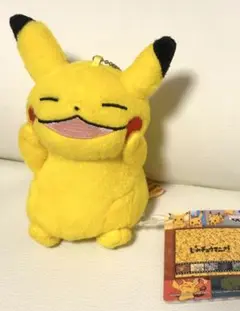 ピカチュウマニア ぬいぐるみキーホルダー 変顔ピカチュウ 【ポケモン】