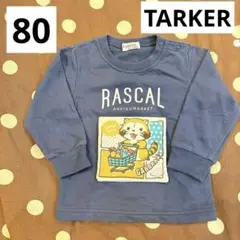 TARKER ターカー ラスカル ベビー 長袖 Tシャツ 80cm ネイビー