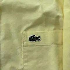LACOSTE ラコステ イエロー 長袖シャツ XL