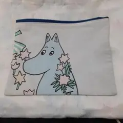 ムーミン ヴィンテージファブリックポーチ