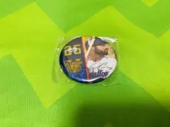 ヤクルトスワローズ サンタナホログラム缶バッジ 2022 優勝記念 ガチャガチャ