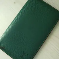 ルイヴィトン 手帳カバー グリーン