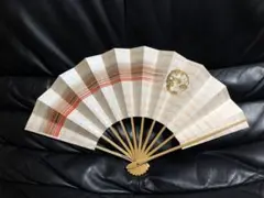 扇子 29cm パール観世水 紋 舞扇子 舞踊 大衆演劇 着物 和装