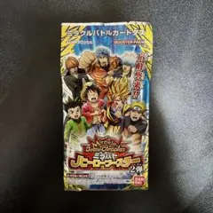 ミラクルバトルカードダス ミラバト Jヒーローブースター2弾 未開封パック