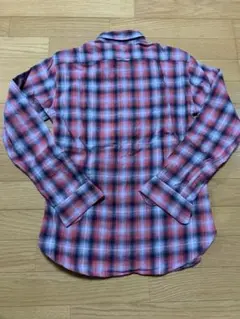 メンズ　チェックシャツ　ビューティーアンドユース