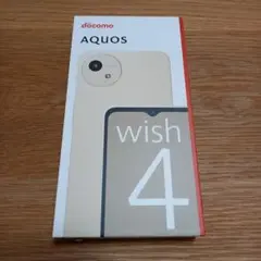AQUOS wish 4 SH-52E ホワイト