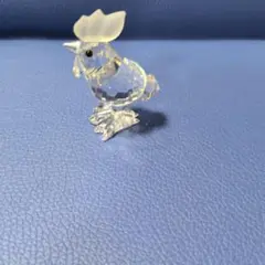 SWALOVSKI スワロフスキー置物「鶏」美品