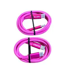 新品未使用品✨️新ピンクUSB3.2 Gen2x2ケーブル 2本セットtype-c
