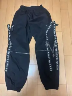 ヴォルカン＆アフロダイティ サブカルロゴ★ベルトカーゴパンツ