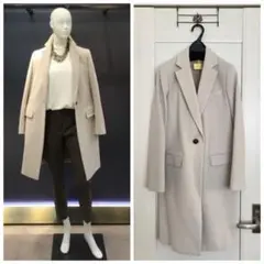 theory luxe ウール チェスターコート
