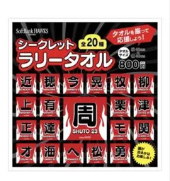 大津亮介　鷹祭サマーブースト　ラリータオル　シークレット