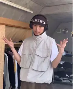 bless u ナイロンベスト nylon best