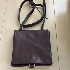 ゆべしDakota カイルショルダーバッグ チョコ