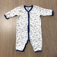 プチバトー　長袖ロンパース　3M 60cm