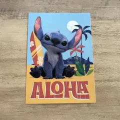 リロアンドスティッチ　スティッチ 実写版　ポストカード