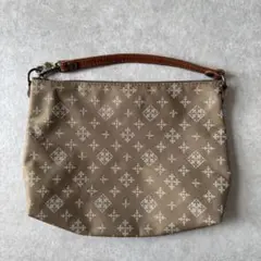 russet ラシット モノグラム ミニバッグ ハンドル付き ポーチ ベージュ