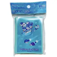 ポケモンカードゲーム デッキシールド ポッチャマ×アシマリ×ミジュマル